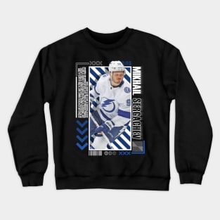 Mikhail Sergachev Paper Poster Version 10 Crewneck Sweatshirt